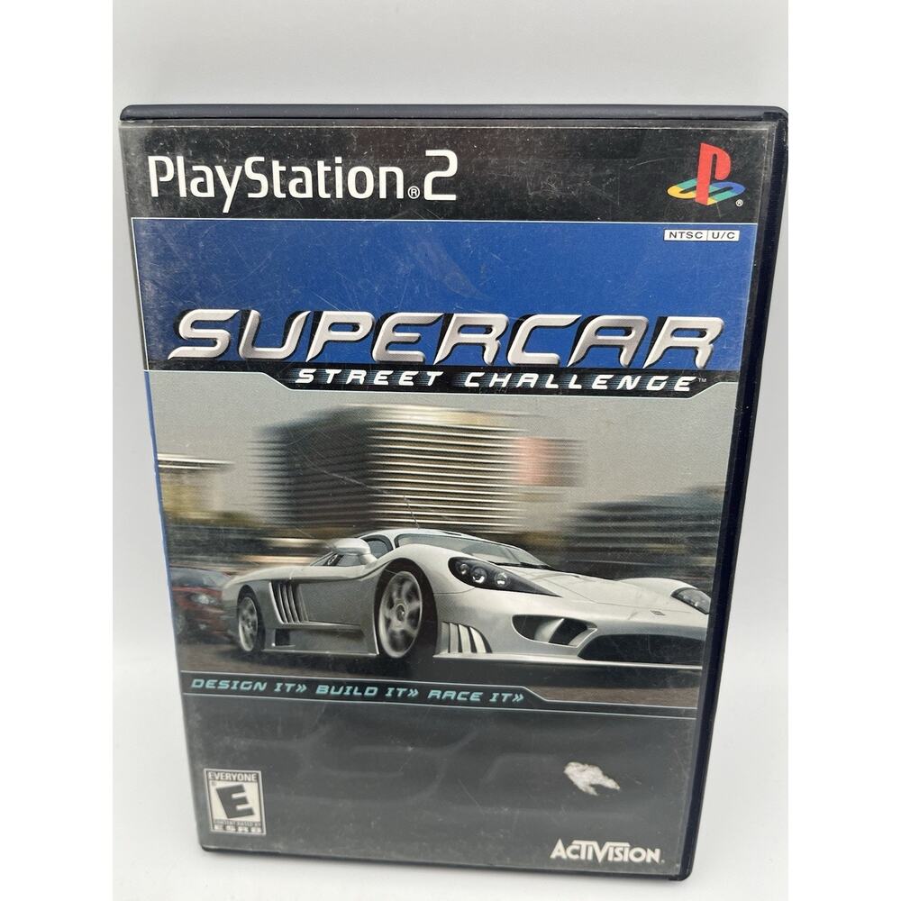 Supercar Street Challenge - PlayStation 2 / PS2 Game Complete In Box